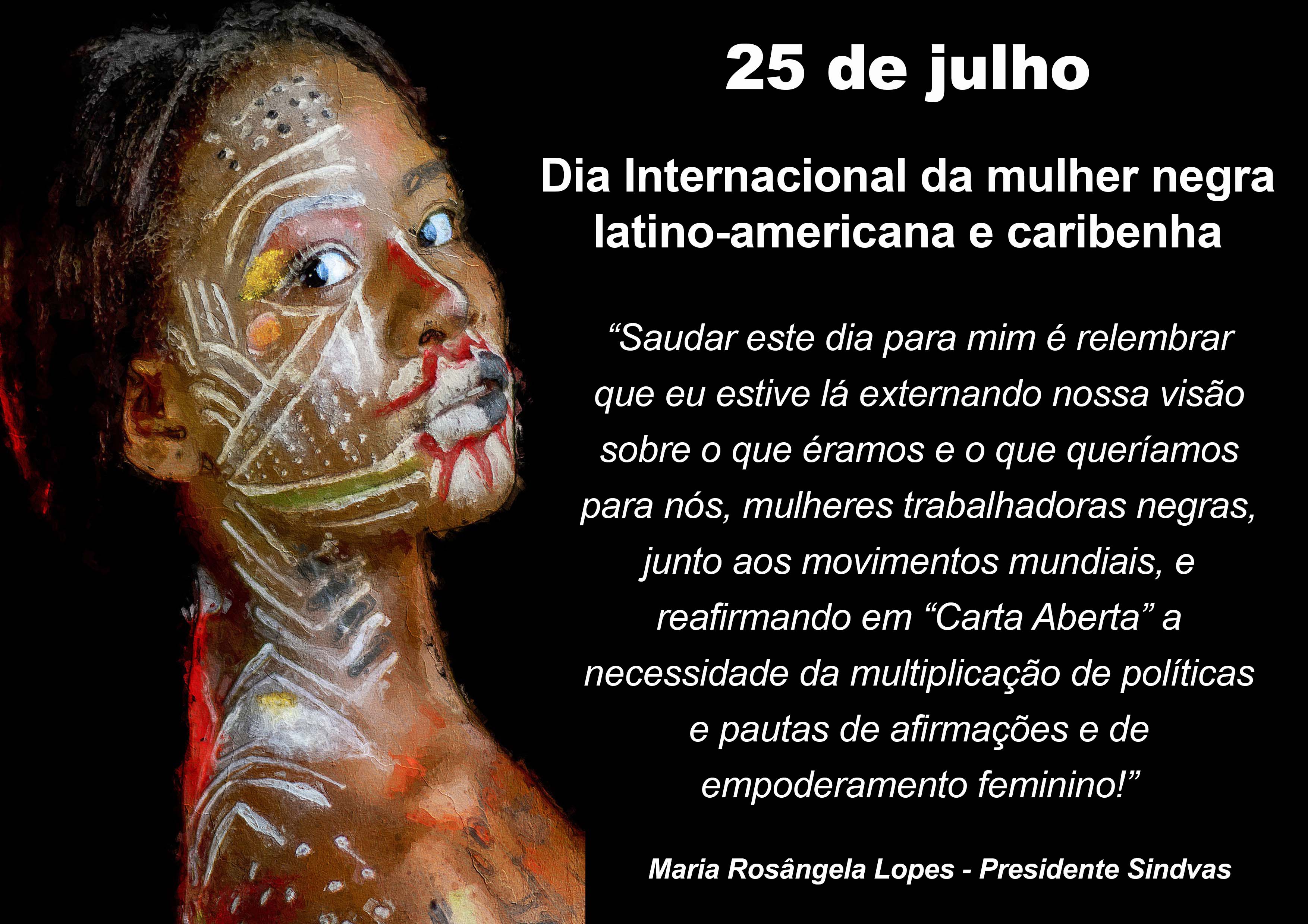 25-de-julho Dia Internacional da mulher negra latino-americana e caribenha
